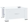 vidaXL Washing Machine Pedestal with Drawer White