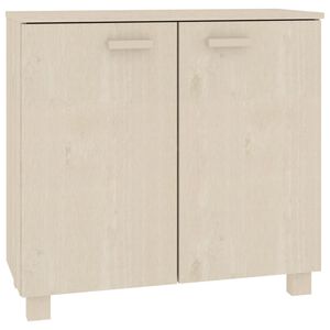 vidaXL Sideboard HAMAR Honey Brown 85x35x80 cm Solid Wood Pine