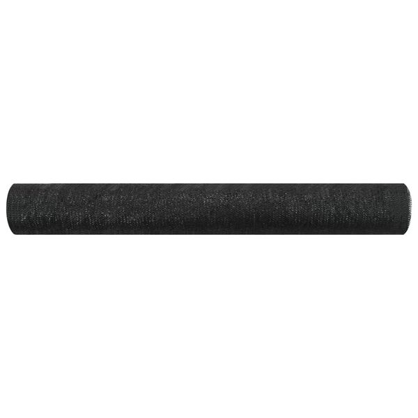 vidaXL Privacy Net Black 1.8x50 m HDPE 75 g/m²