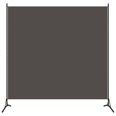 vidaXL 1-Panel Room Divider Anthracite 175x180 cm, anthracite vidaXL 1-Panel Room Divider Anthracite 175x180 cm
