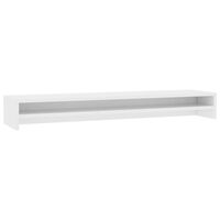 vidaXL Monitor Stand White 100x24x13 cm Engineered Wood, white vidaXL Monitor Stand White 100x24x13 cm Engineered Wood