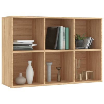 vidaXL Book Cabinet/Sideboard Sonoma Oak 66x30x98 cm Engineered Wood, sonoma oak vidaXL Book Cabinet/Sideboard Sonoma Oak 66x30x98 cm Engineered Wood