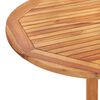 vidaXL 5 Piece Folding Outdoor Dining Set Solid Teak Wood