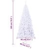 vidaXL Artificial Christmas Tree with Stand 180 cm 620 Branches