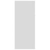 vidaXL Shoe Cabinet White 60x35x84 cm Engineered Wood