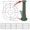 Cast Iron Stand for Garden Hand Water Pump