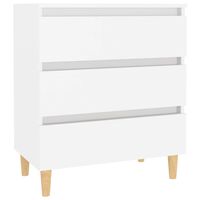 vidaXL Sideboard White 60x35x69 cm Engineered Wood, white vidaXL Sideboard White 60x35x69 cm Engineered Wood