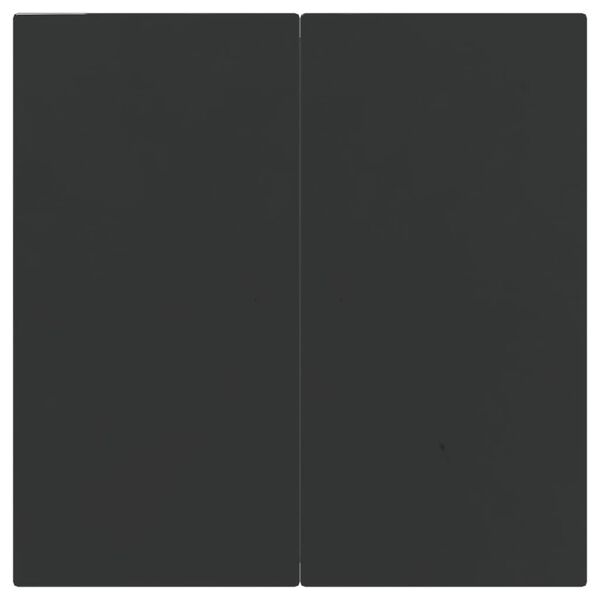 vidaXL 3 Piece Garden Dining Set Black Poly Rattan