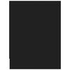 vidaXL Bedside Cabinets 2 pcs Black 40x30x40 cm Engineered Wood