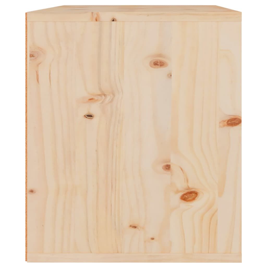 vidaXL Wall Cabinet 45x30x35 cm Solid Pinewood