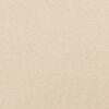 vidaXL Bed Frame without Mattress Cream 180x200 cm Super King Fabric