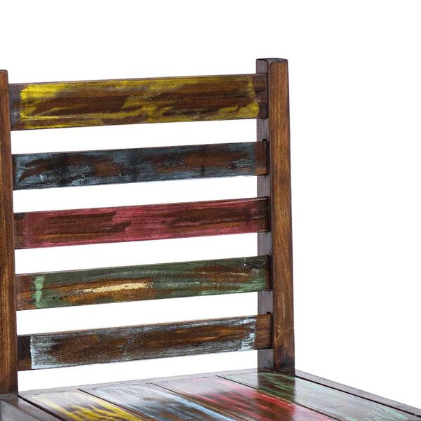 vidaXL Dining Chairs 2 pcs Solid Reclaimed Wood