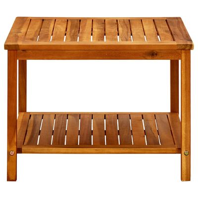 vidaXL Coffee Table 60x60x45 cm Solid Acacia Wood,  vidaXL Coffee Table 60x60x45 cm Solid Acacia Wood
