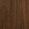 vidaXL Bed Cabinets with Metal Legs 2 pcs Brown Oak 40x35x50 cm