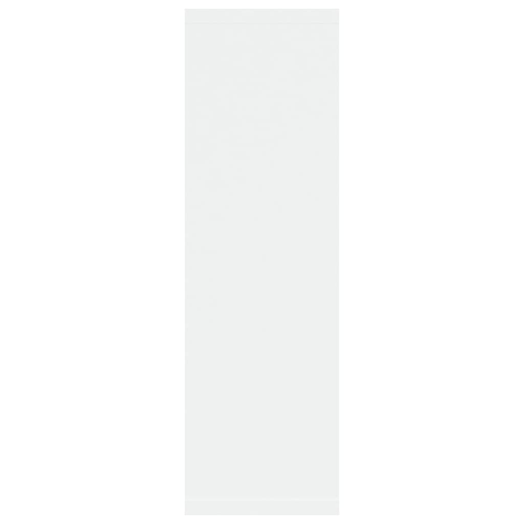 vidaXL Wall Shelf White 85x16x52.5 cm Engineered Wood