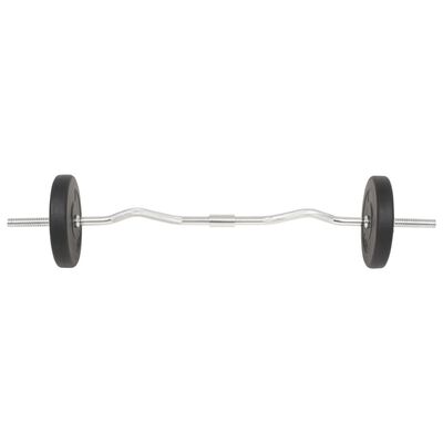 vidaXL Barbell and Dumbbell Set 30 kg,  vidaXL Barbell and Dumbbell Set 30 kg