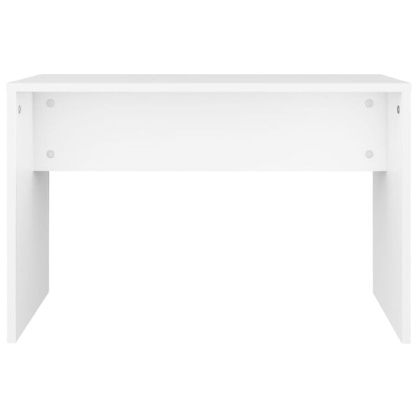 vidaXL Dressing Table Set White 86.5x35x136 cm