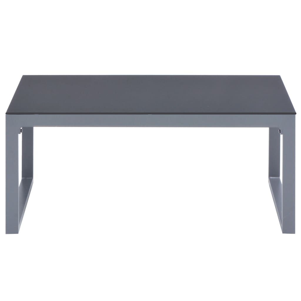 vidaXL Coffee Table 90x50x40 cm Aluminium