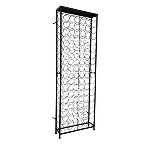 vidaXL Wine Rack for 108 Bottles Metal