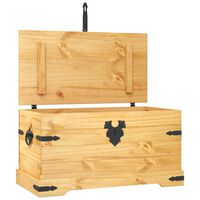vidaXL Storage Chest Mexican Pine Corona Range 91x49.5x47 cm,  vidaXL Storage Chest Mexican Pine Corona Range 91x49.5x47 cm