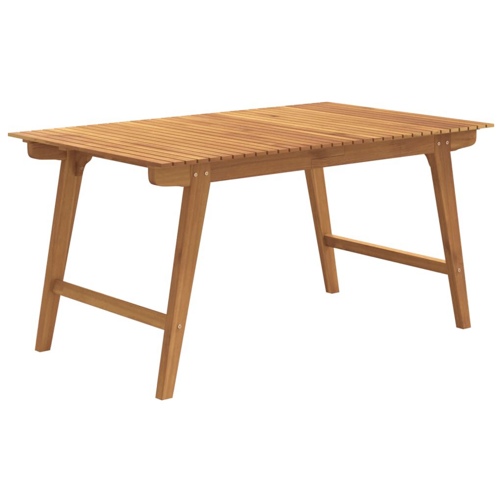 vidaXL 7 Piece Garden Dining Set Solid Wood Acacia