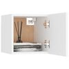 vidaXL Bedside Cabinets 2 pcs White 30.5x30x30 cm Engineered Wood
