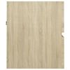 vidaXL Sink Cabinet Sonoma Oak 41x38.5x45 cm Engineered Wood