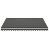 vidaXL Awning Top Sunshade Canvas Anthracite 350x250 cm