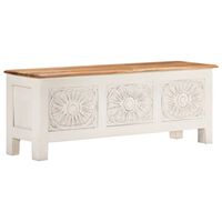 vidaXL Storage Box 110x30x40 cm Solid Acacia Wood,  vidaXL Storage Box 110x30x40 cm Solid Acacia Wood