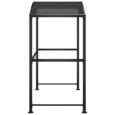 vidaXL BBQ Gazebo with Side Shelves Anthracite 210x114x230 cm Steel,  vidaXL BBQ Gazebo with Side Shelves Anthracite 210x114x230 cm Steel