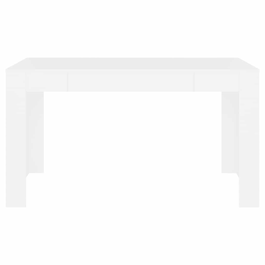 vidaXL Dining Table White 140x74.5x76 cm Engineered Wood