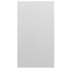 vidaXL Book Cabinet/Sideboard White 50x25x80 cm Engineered Wood