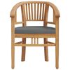 vidaXL 7 Piece Garden Dining Set Solid Wood Teak
