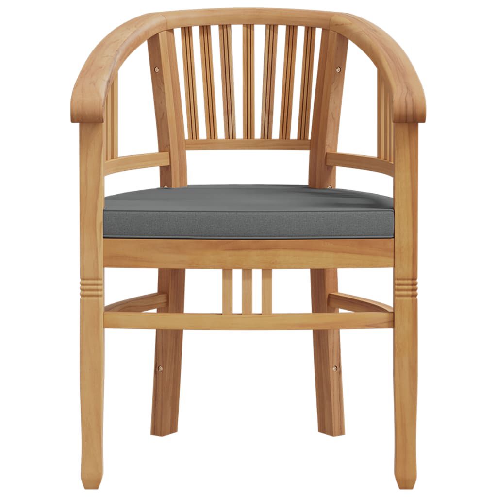 vidaXL 7 Piece Garden Dining Set Solid Wood Teak