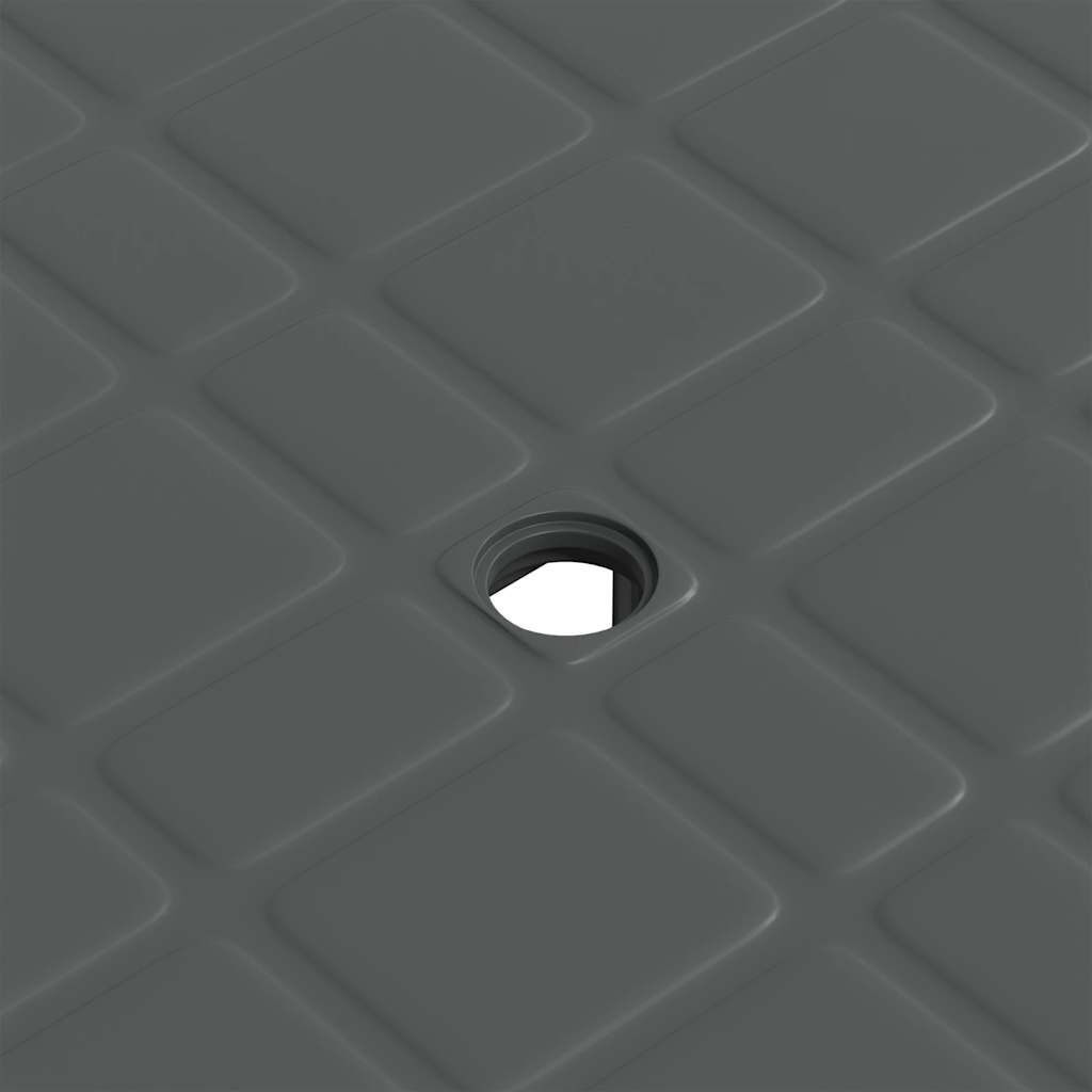 vidaXL Garden Table Anthracite 80x75x72 cm Plastic