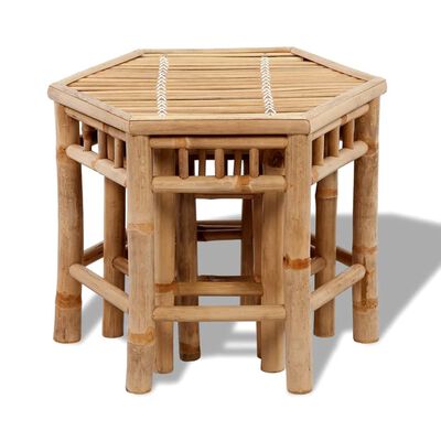 vidaXL Garden Stools 3 pcs Bamboo,  vidaXL Garden Stools 3 pcs Bamboo