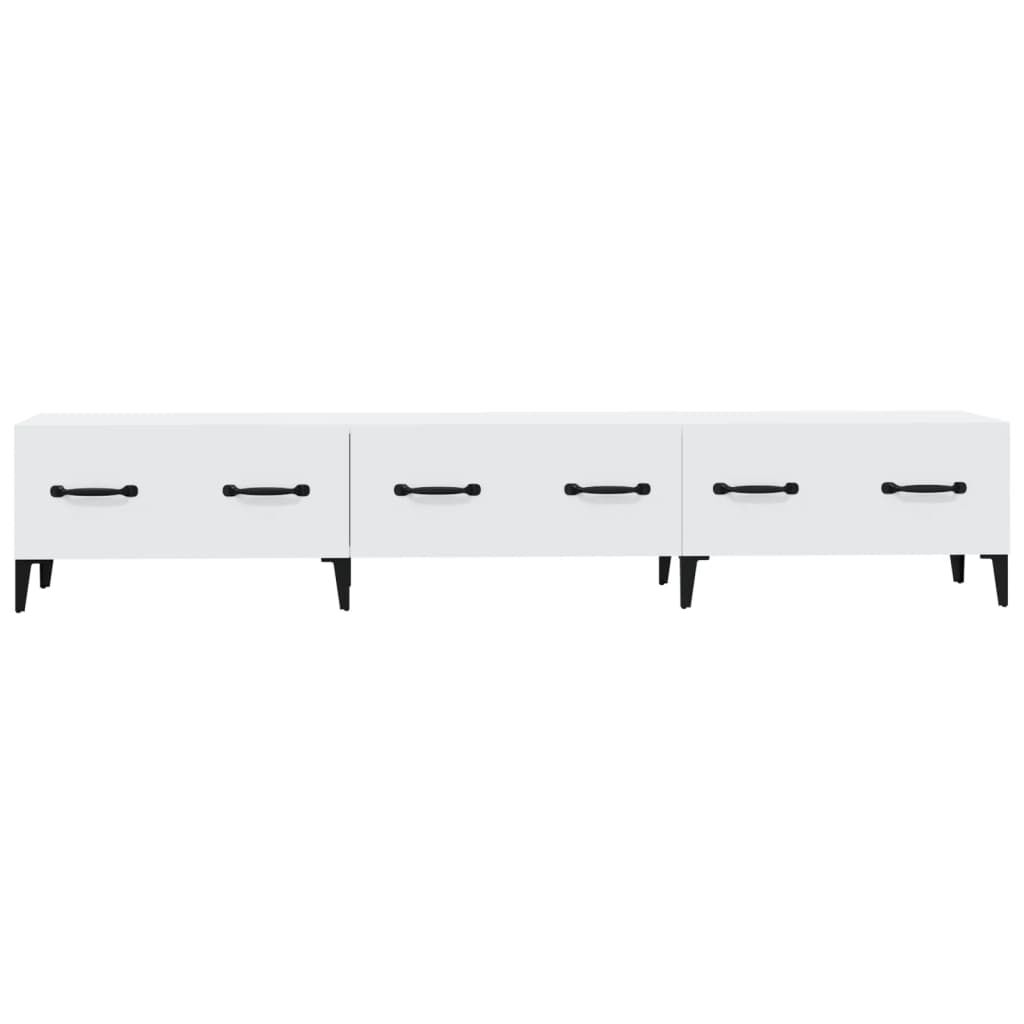 vidaXL TV Cabinet White 150x34,5x30 cm Engineered Wood