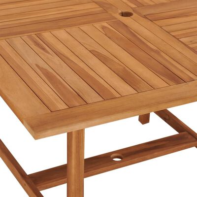 vidaXL Garden Dining Table 110x110x75 cm Solid Wood Teak,  vidaXL Garden Dining Table 110x110x75 cm Solid Wood Teak