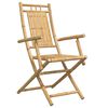 vidaXL Folding Garden Chairs 6 pcs 53x66x99 cm Bamboo