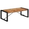 vidaXL Dining Table 120x55x40 cm Solid Rough Wood Mango