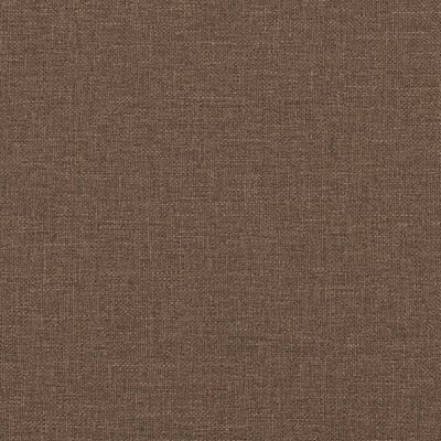 vidaXL Recliner Chair Brown Fabric