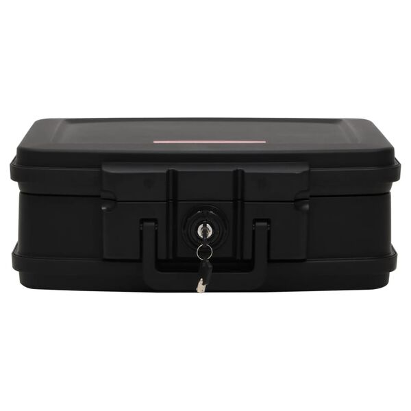 vidaXL Safe Box Black 44x37x16.5 cm
