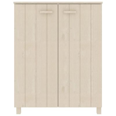 vidaXL Shoe Cabinet HAMAR Honey Brown 85x40x108 cm Solid Wood Pine, honey brown vidaXL Shoe Cabinet HAMAR Honey Brown 85x40x108 cm Solid Wood Pine