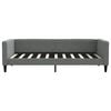 vidaXL Day Bed without Mattress Dark Grey 90x190 cm Fabric