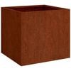 vidaXL Planters 2 pcs 32x30x29 cm Corten Steel