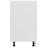 vidaXL Bottom Cabinet Lyon White 60x46x81.5 cm Engineered Wood