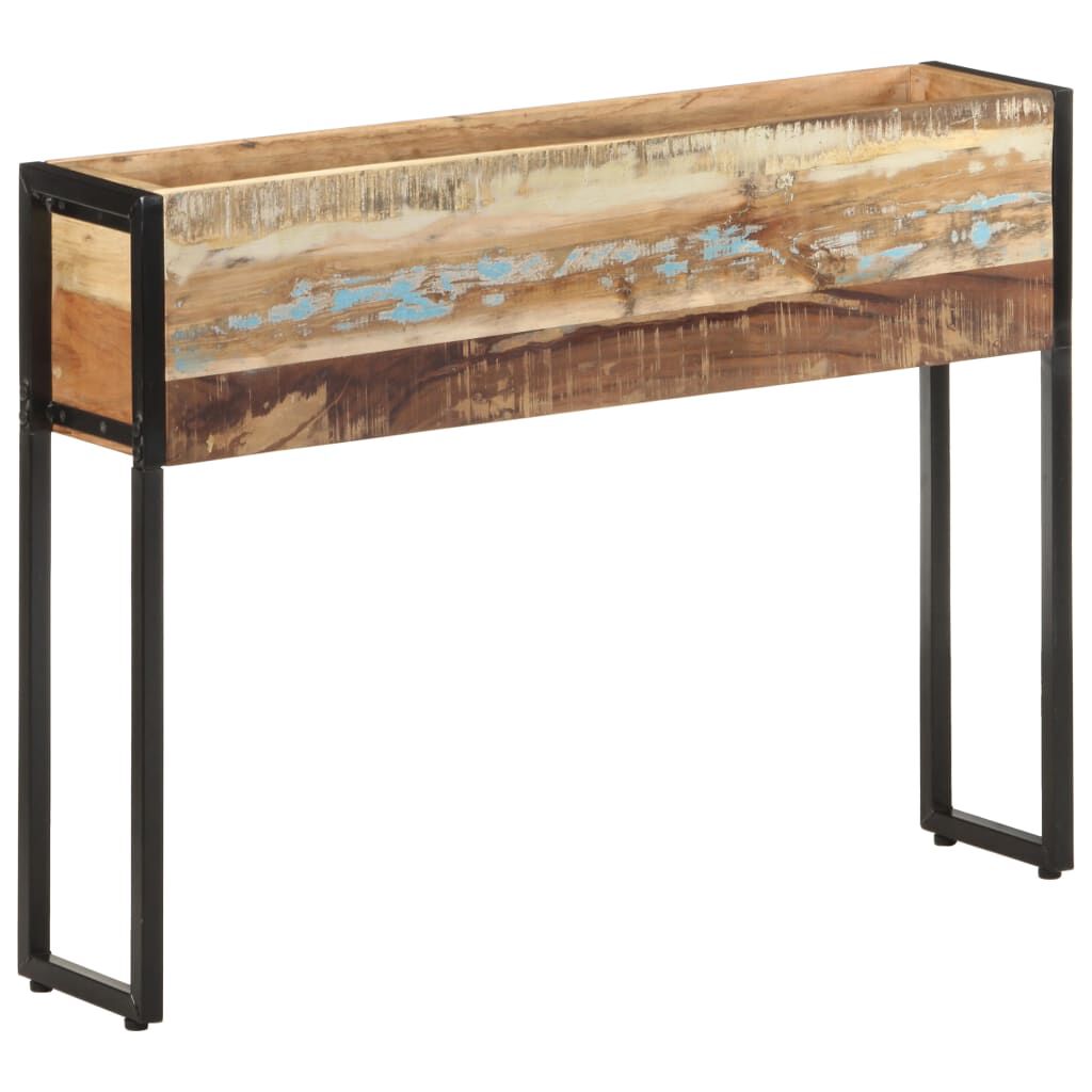 vidaXL Planter 90x20x68 cm Solid Reclaimed Wood