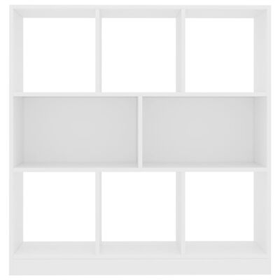 vidaXL Book Cabinet White 97.5x29.5x100 cm Engineered Wood, white vidaXL Book Cabinet White 97.5x29.5x100 cm Engineered Wood