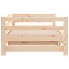vidaXL Pull-out Day Bed without Mattress Solid Wood Pine 90x200 cm