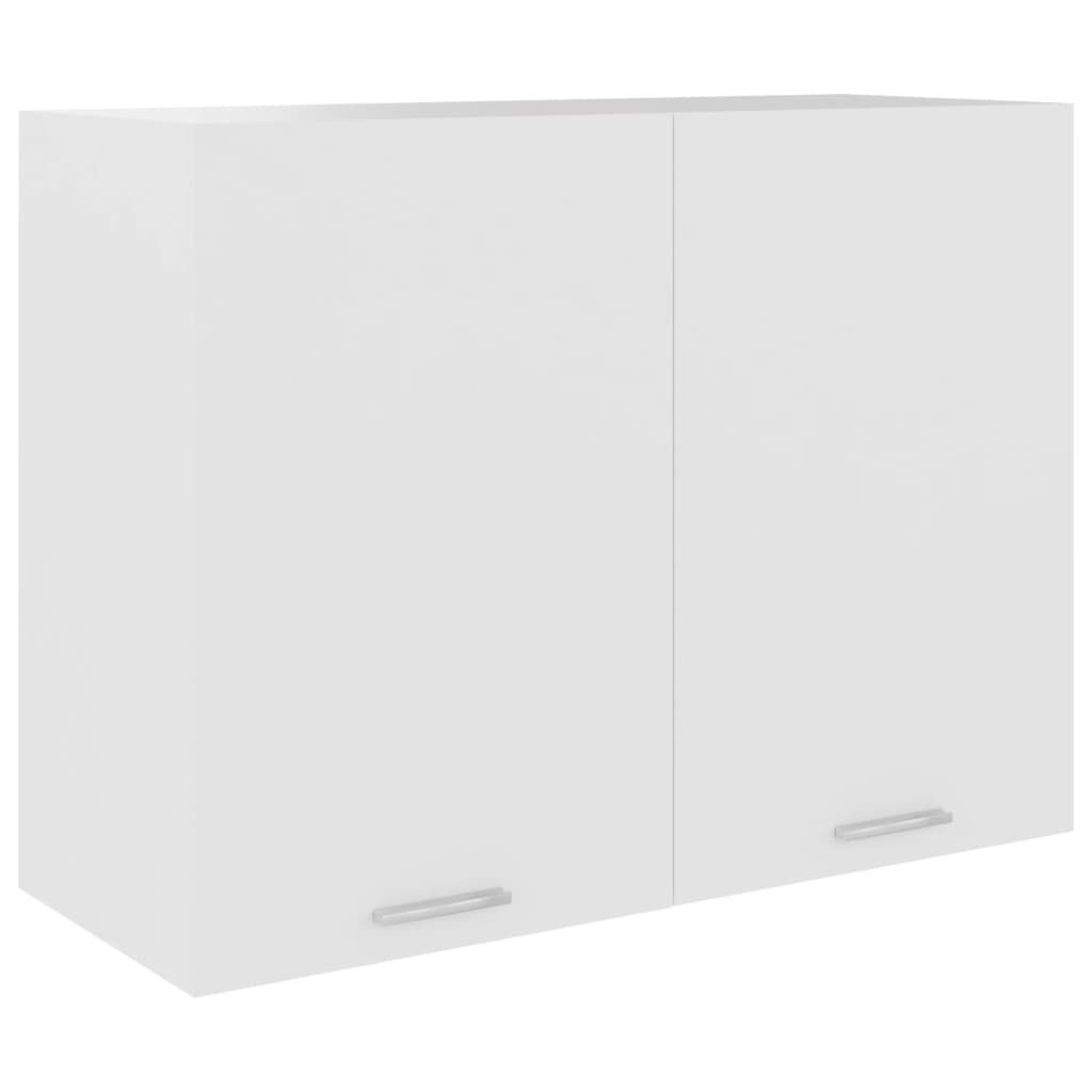 vidaXL Hanging Cabinet Lyon White 80x31x60 cm Engineered Wood